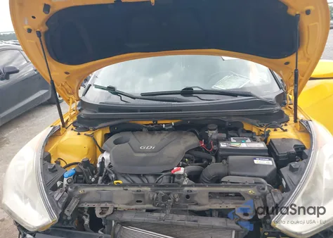 2016 Hyundai Veloster z USA, uszkodzony, nr VIN KMHTC6AD9GU272778